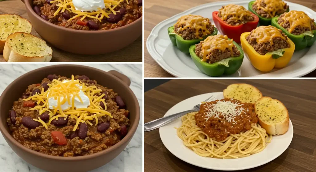 ground beef dinner ideas