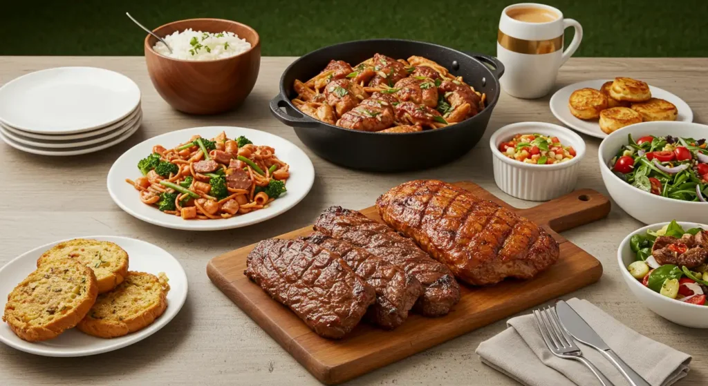 How much food to cook for 25 people?