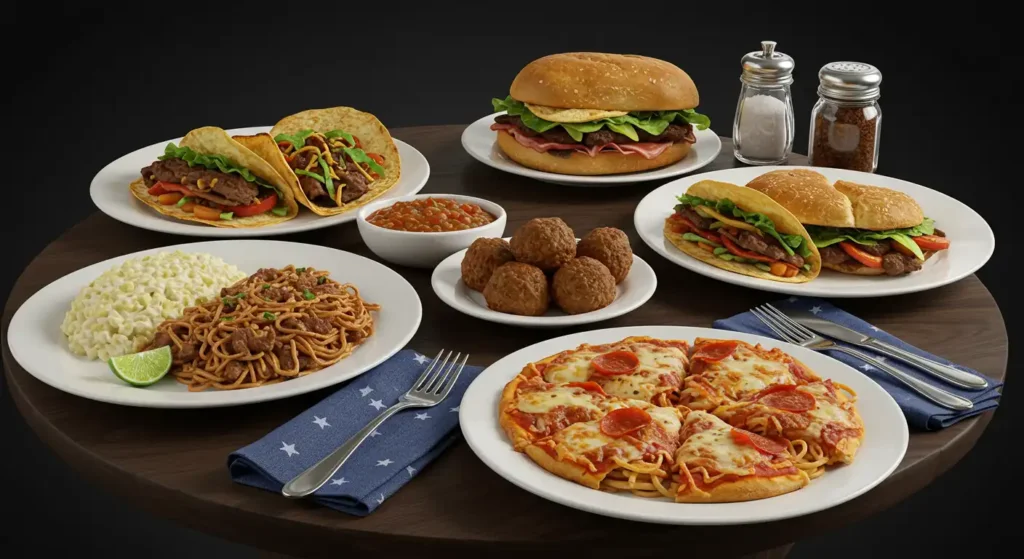dinner in america