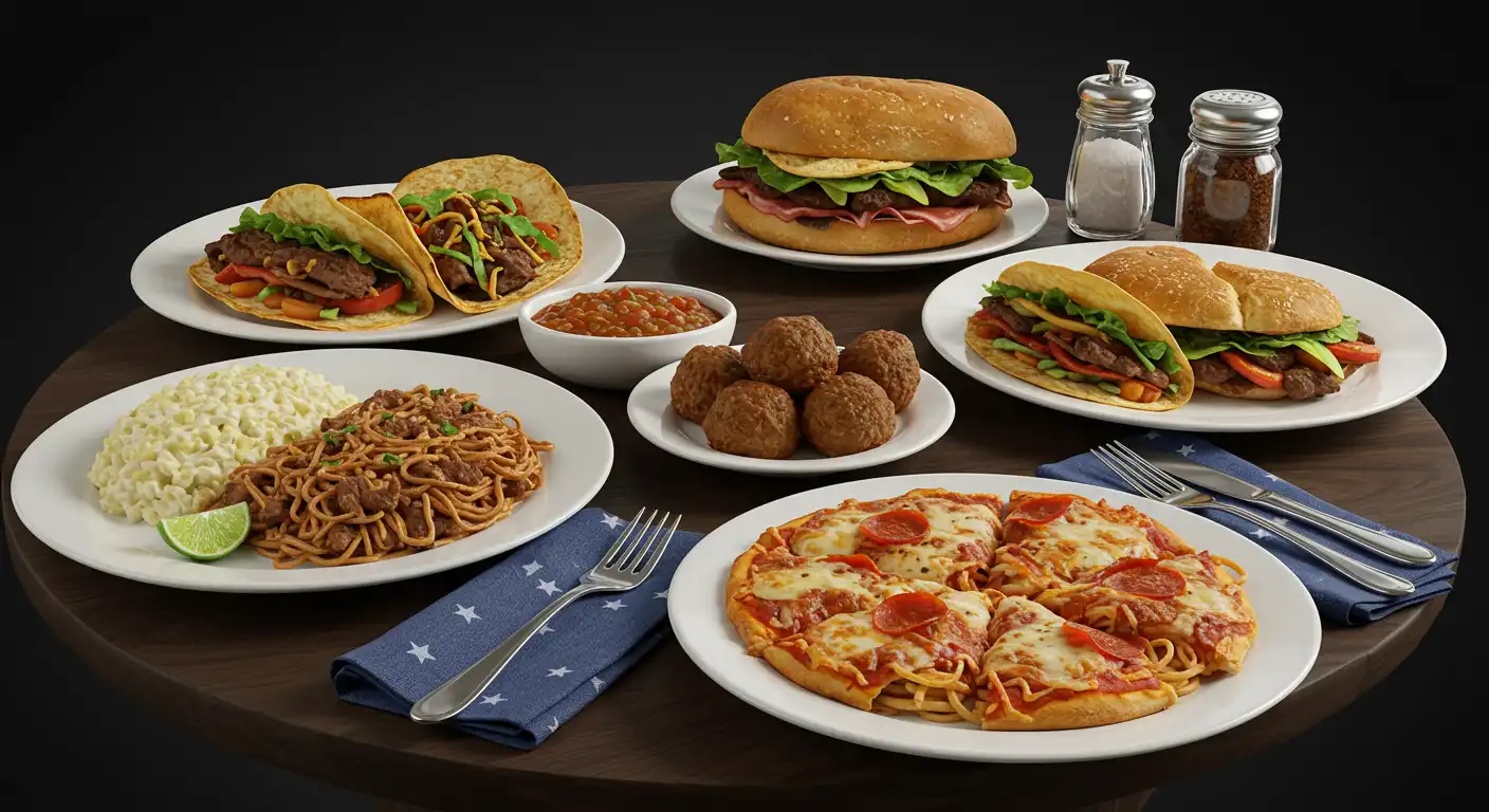 dinner in america