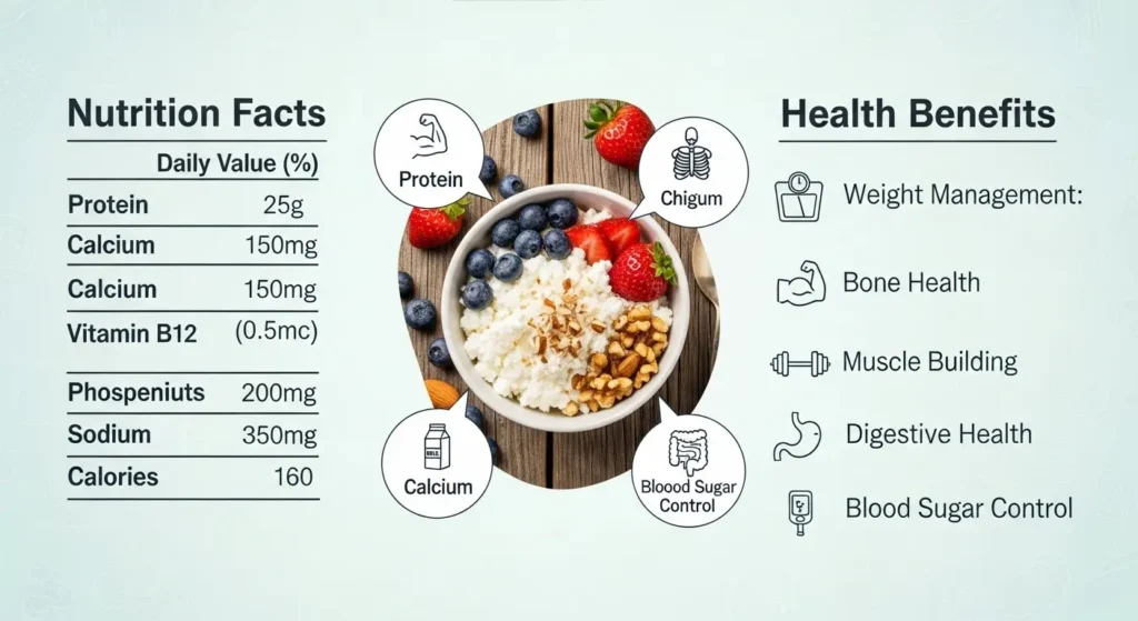 Cottage Cheese Nutrition and Health Benefits