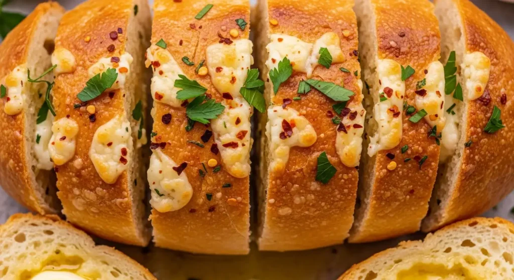 Cream Cheese Garlic Bread